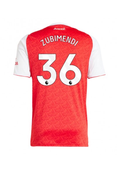 Arsenal Martin Zubimendi #36 Jalkapallovaatteet Kotipaita 2025-26 Lyhythihainen Arsenal Martin Zubimendi #36 Jalkapallovaatteet Kotipaita 2025-26 Lyhythihainen
